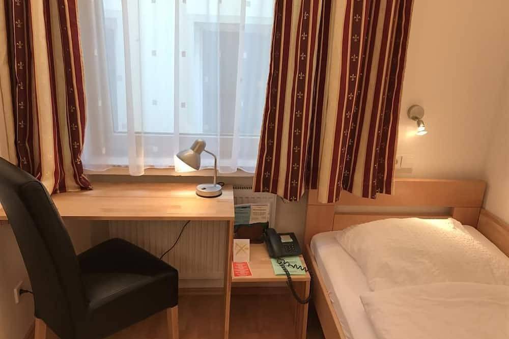 Eenpersoonskamer, douche of bad, Wc, 1 slaapkamer - Hotel Rheinlust in Boppard, Mittelrhein