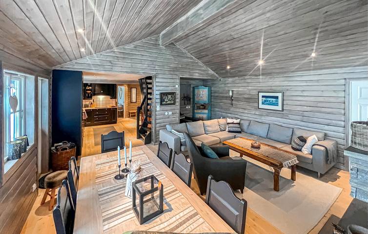 Ferienhaus für 8 Personen mit Terrasse in Valle