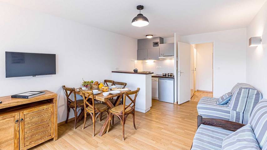 Gîte pour 5 personnes, avec balcon et piscine à Le Teich - 4