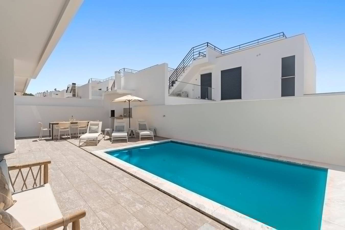 Modern Villa with Private Pool Near Baleal Beach in Atouguia da Baleia, Leiria distrito