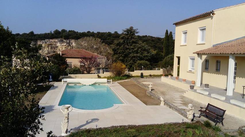 Chambre d’hôte pour 2 personnes, avec jardin et jacuzzi à Bourg-Saint-Andéol