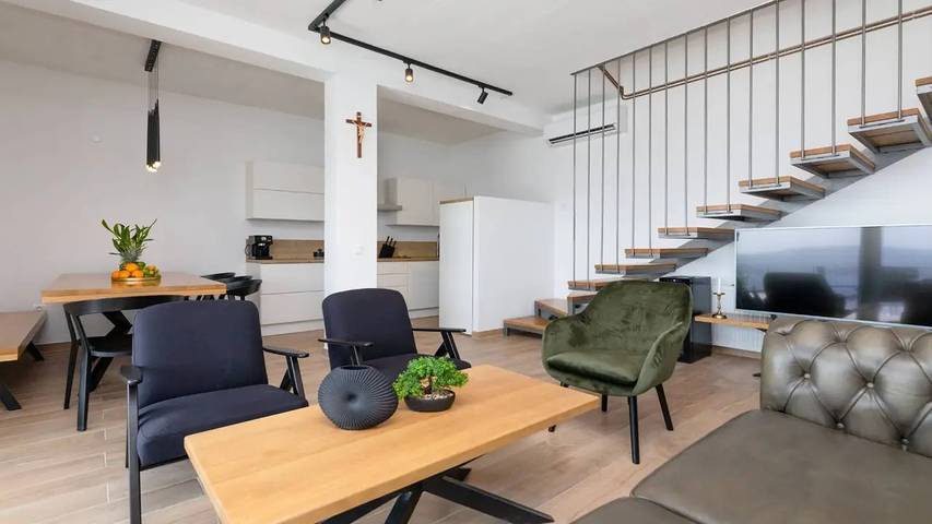 Ferienhaus für 9 Personen, mit Sauna und Pool, mit Haustier