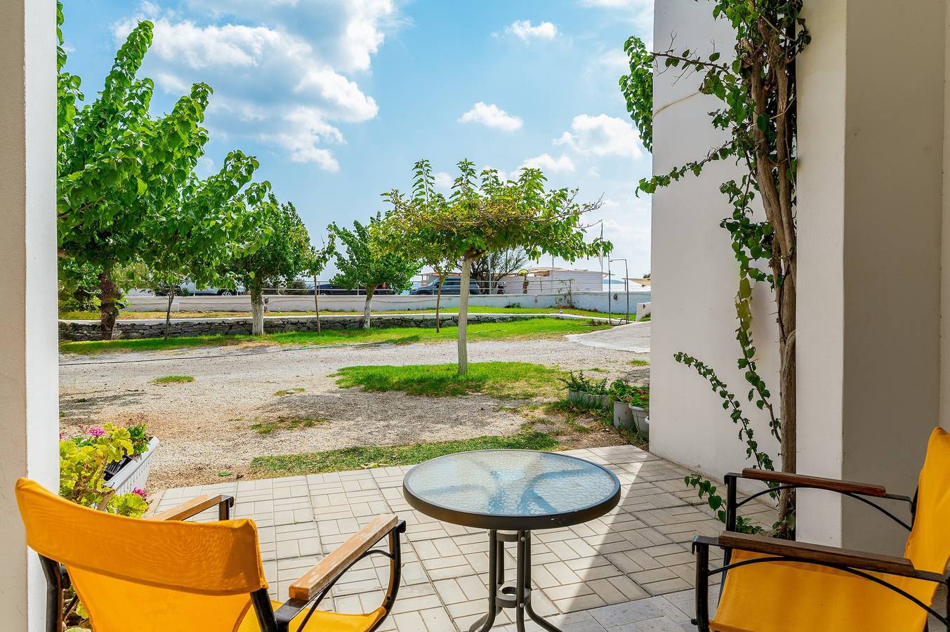 Ferienhaus '8 Perasma Kypri Beach' mit Privatterrasse, Wlan und Klimaanlage in Andros