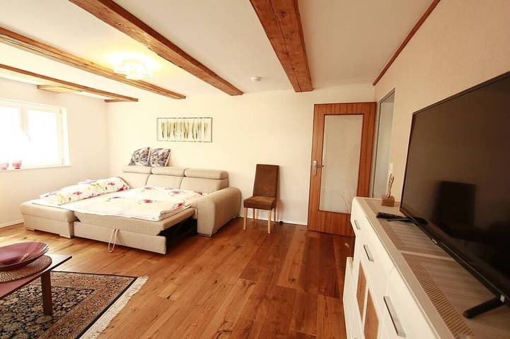 Ganze Wohnung, 90 Quadratmeter - Ferienwohnung am Bach   Herbertingen in Herbertingen, Region Bodensee-Oberschwaben