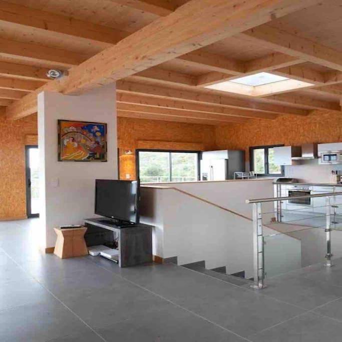 Villa pour 10 personnes, avec jardin ainsi que vue et piscine, animaux acceptés dans Sagone - 4