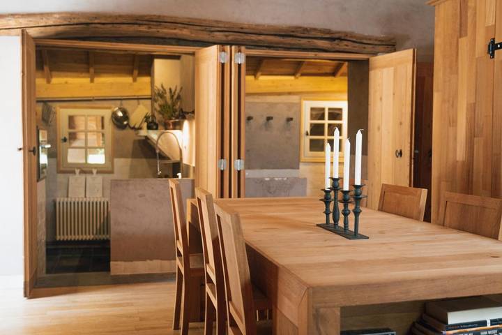 Gîte pour 4 personnes, avec piscine et sauna ainsi que vue et jardin, animaux acceptés à Castans - 4