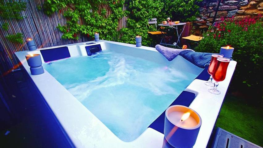 Chambre d’hôte pour 6 personnes, avec terrasse ainsi que vue et jardin à Pexiora