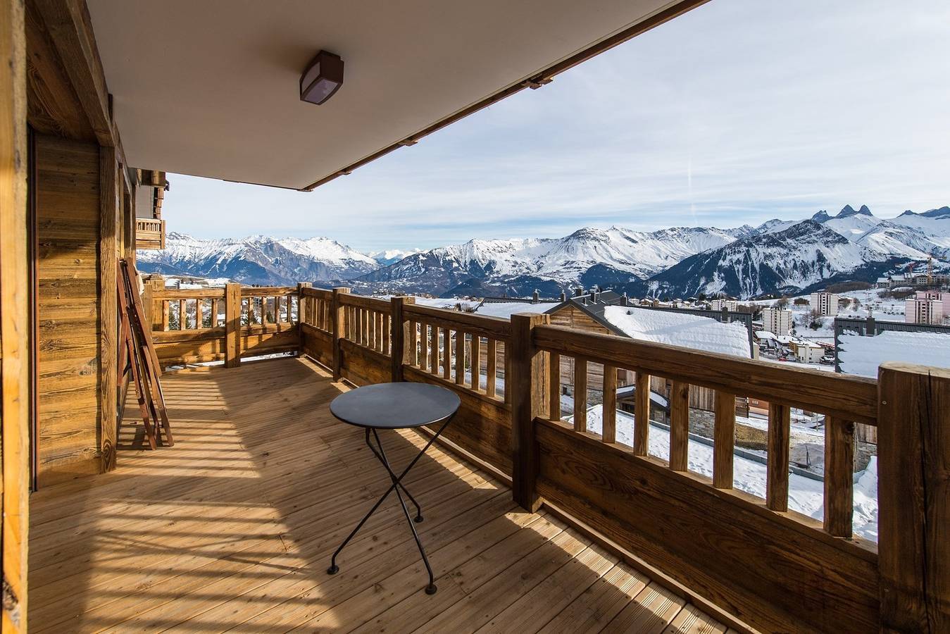 Ganze Ferienwohnung, Ferienwohnung für 6 Personen mit Balkon in La Toussuire, Fontcouverte-la-Toussuire