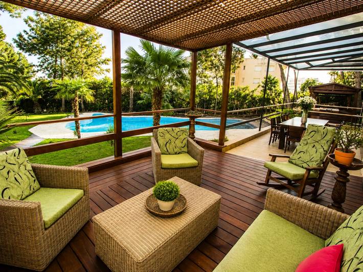 Villa pour 14 personnes, avec Balcon et Terrasse ainsi que Jacuzzi et Jardin à Salou - 4