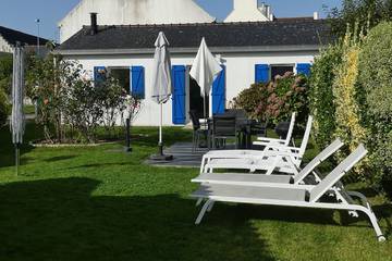 Gîte pour 6 personnes, avec jardin à Plobannalec-Lesconil