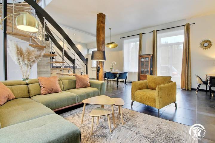 Gîte pour 6 personnes, avec jacuzzi ainsi que terrasse et jardin - 1