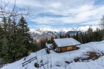 Chalet pour 10 personnes, avec jardin dans Les Arcs