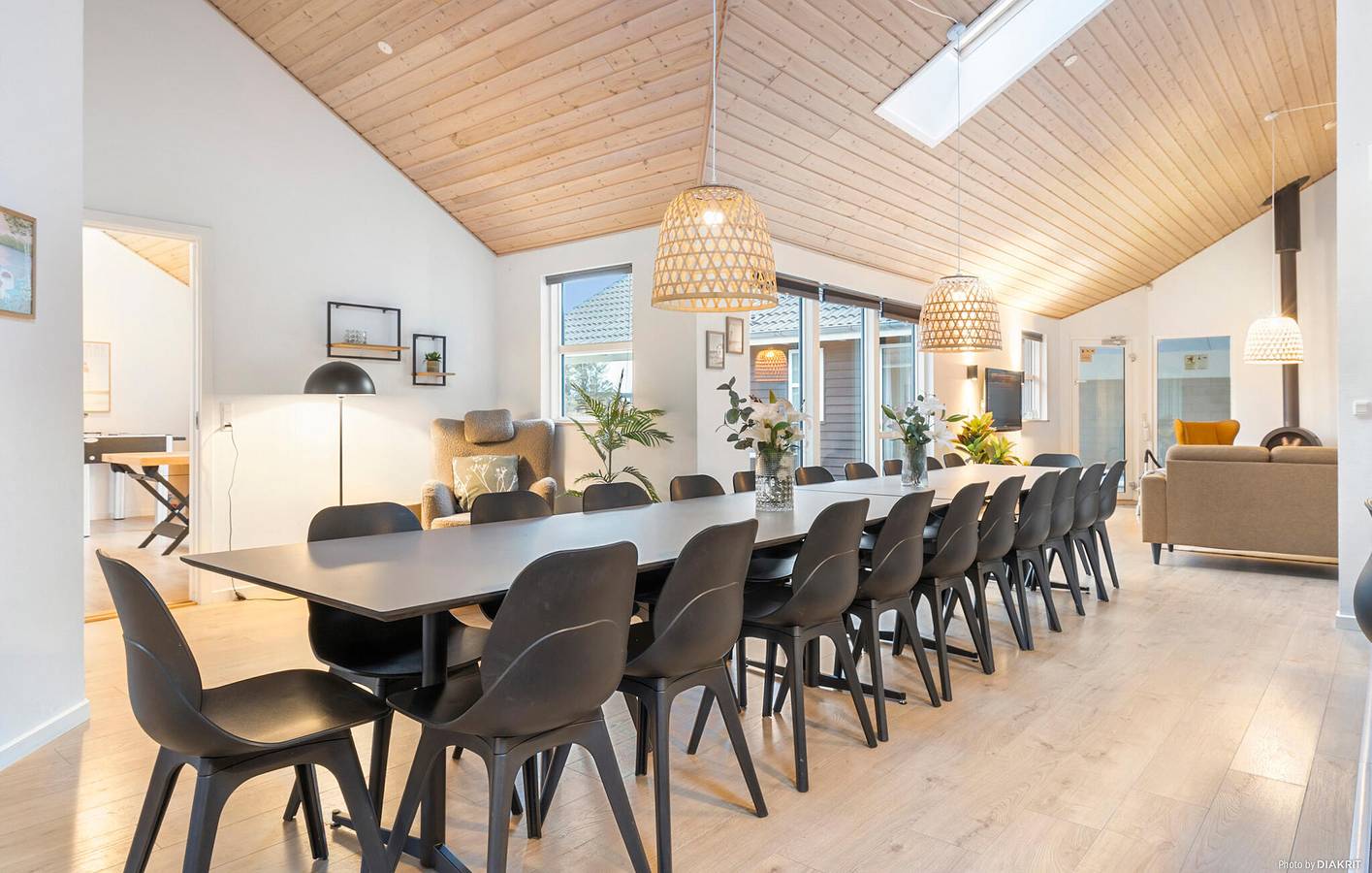 Ferienhaus für 22 Personen mit Terrasse in Nr. Lyngby, Hjørring und Umgebung