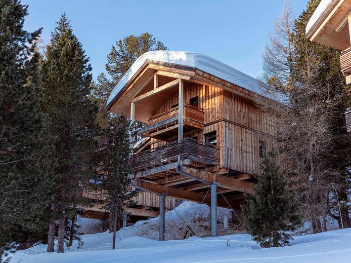 Ferienhaus für 12 Personen, mit Whirlpool und Sauna sowie Balkon, mit Haustier an der Turracher Höhe