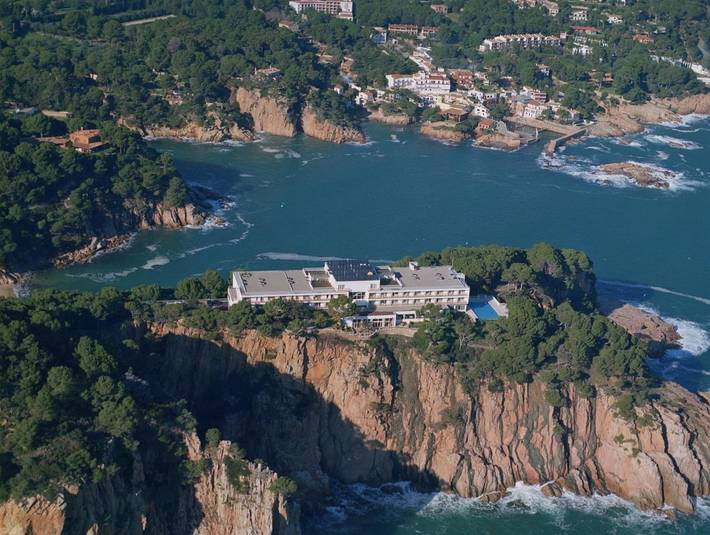 Hôtel pour 2 personnes, avec sauna et vue ainsi que piscine et jardin