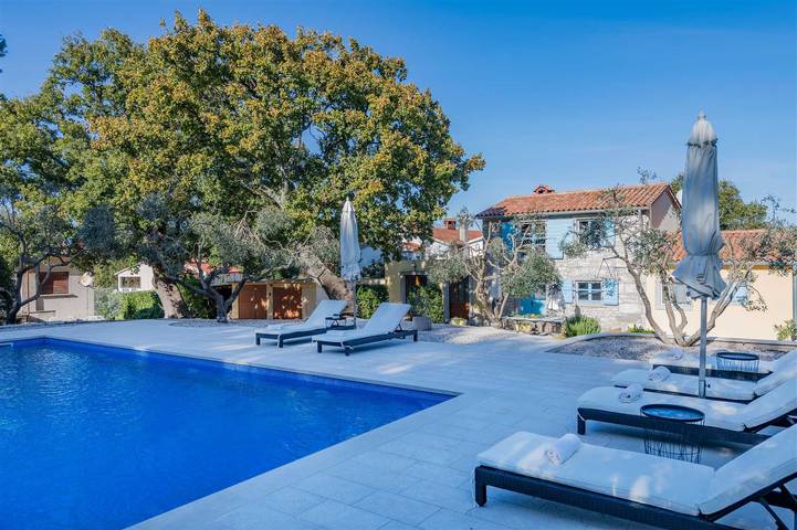 Villa für 6 Personen, mit Pool und Garten, kinderfreundlich in Labin