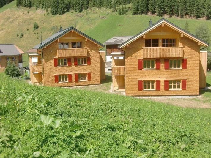 Hütte für 6 Personen, mit Terrasse und Garten sowie Sauna in Schröcken