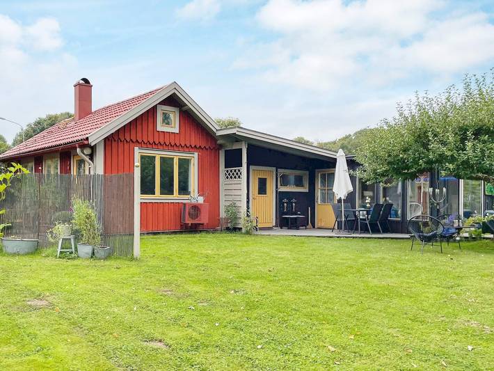 Ferienhaus für 5 Personen, mit Terrasse und Sauna am Asnen