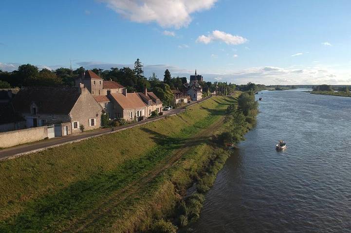 Location de vacances pour 5 personnes, avec jardin à Saint-Dyé-sur-Loire