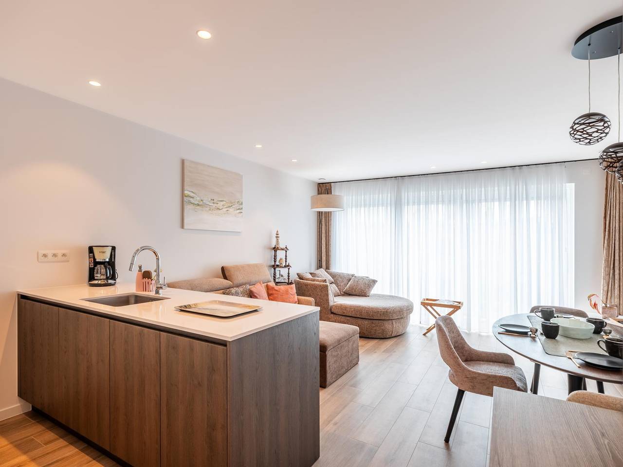 Ganze Wohnung, Neue Wohnung direkt am Strand
 in Koksijde-Bad, Koksijde
