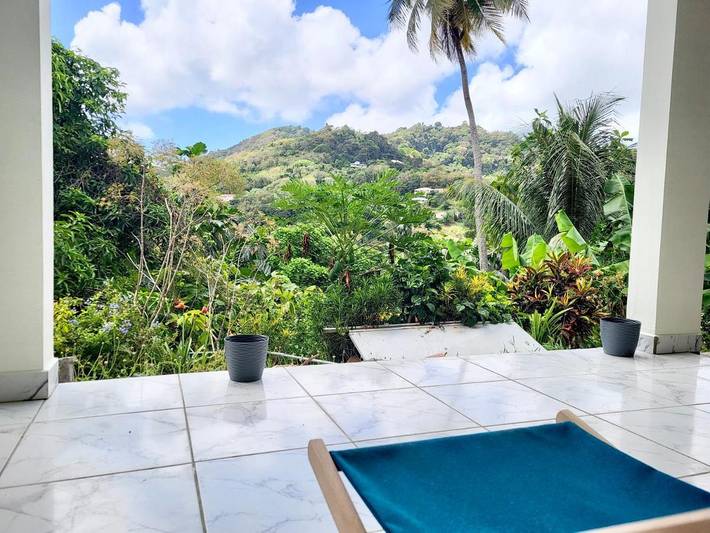 Maison de vacances pour 4 personnes, avec terrasse ainsi que jardin et vue, animaux acceptés