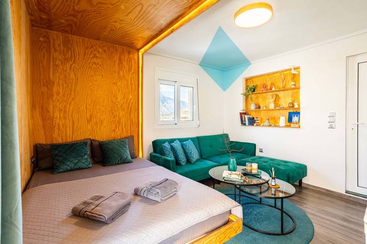 Ferienwohnung für 2 Personen, mit Balkon/Terrasse, kinderfreundlich auf den Peloponnes - 3