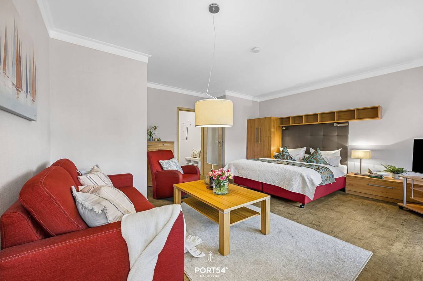 Ganze Wohnung, "Ferienwohnung Amrum" im Herzen Büsums mit Balkon zentral und strandnah in Hafen Büsum, Büsum