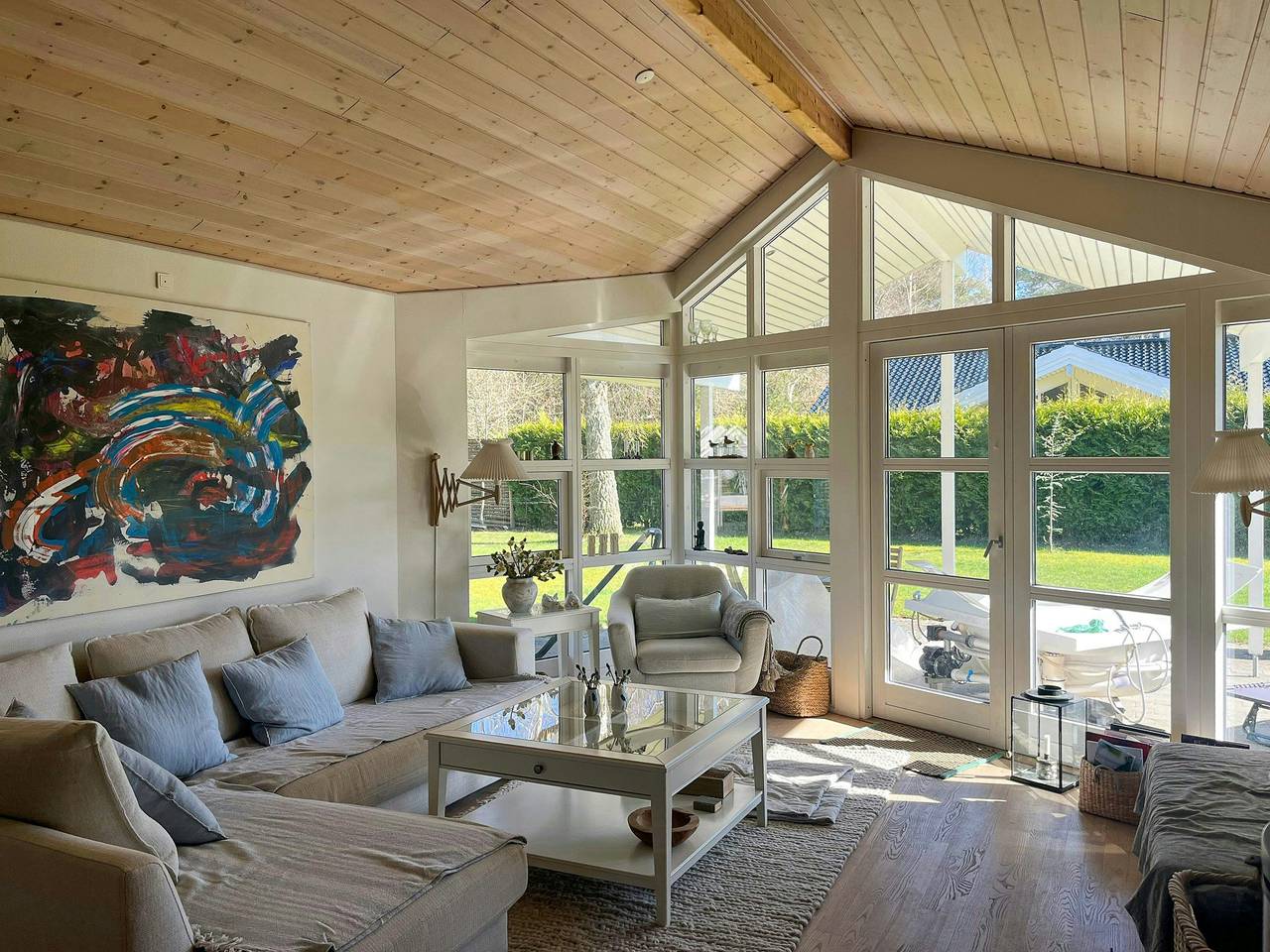 Ferienhaus mit Sauna bei Anneberg in Gudmindrup Lyng, Højby