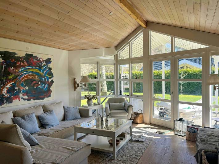 Ferienhaus für 6 Personen, mit Sauna und Terrasse sowie Garten, mit Haustier - 1