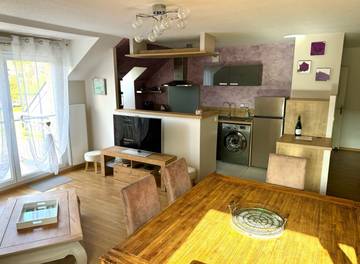 Gîte pour 6 personnes, avec balcon à Port-en-Bessin-Huppain