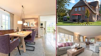 Ferienhaus für 6 Personen, mit Garten und Sauna in Nieblum