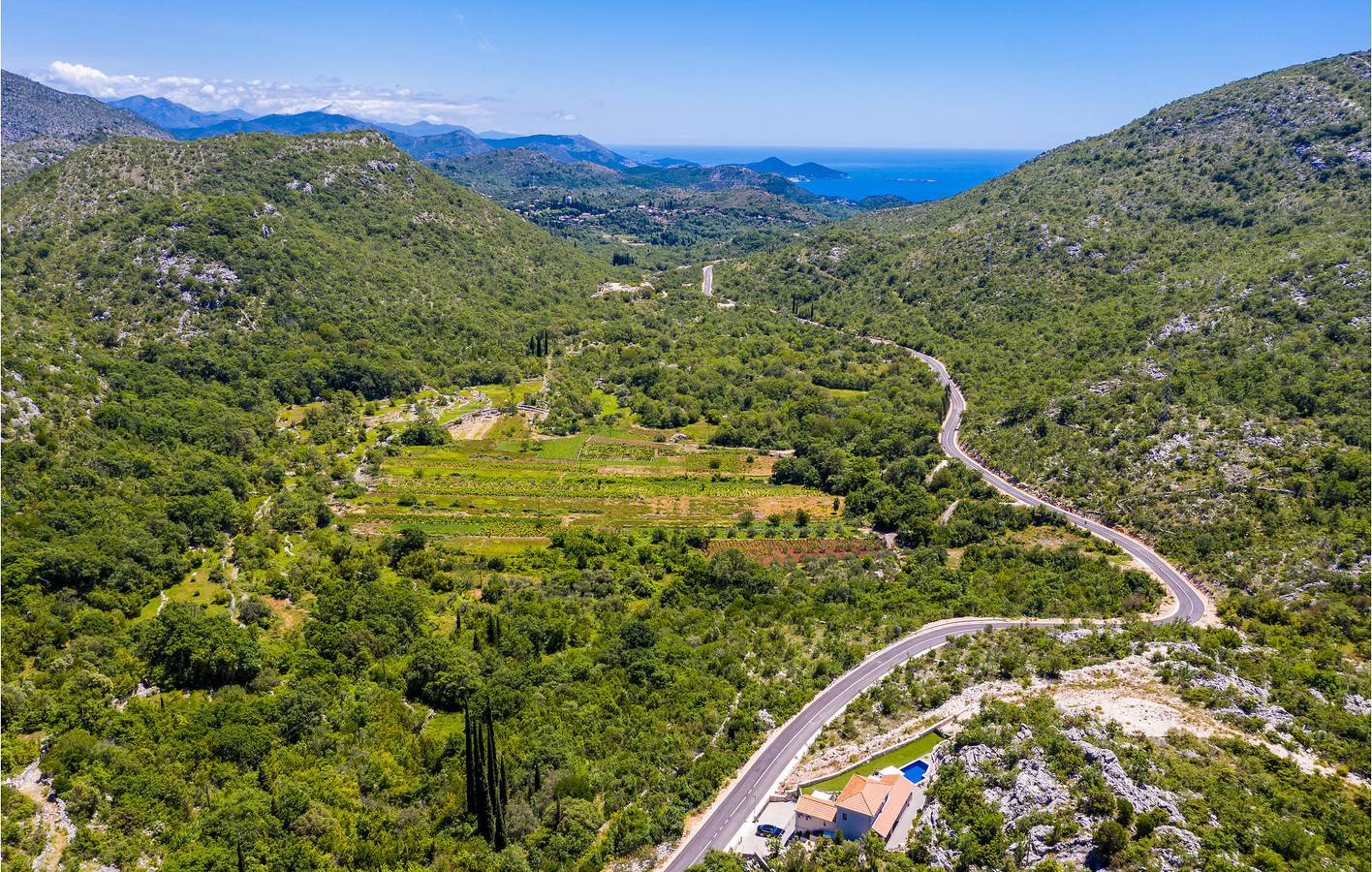 Charmantes Apartment mit Pool, WLAN und Terrasse in der Nähe der Küste von Brsecine in Grad Dubrovnik, Dubrovnik-Neretva