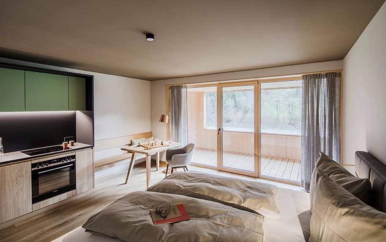 Location de vacances pour 2 personnes, avec jardin ainsi que sauna et vue à Mellau - 3