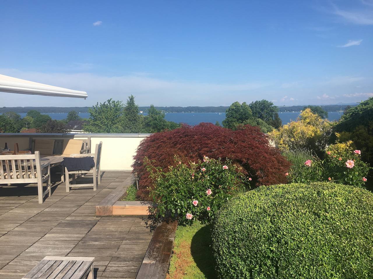 Ganze Ferienwohnung, Dachterrassenferienwohnung in Tutzing, Starnberger See