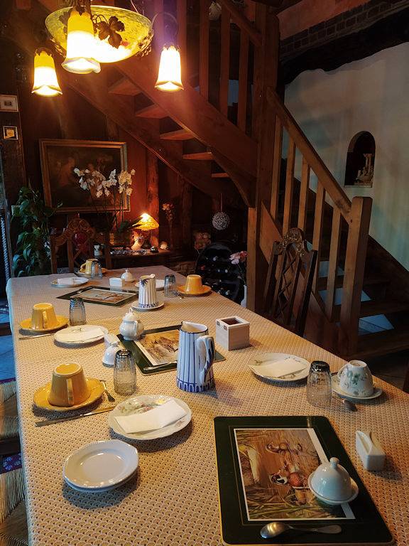La Vieille Ferme - Chambre Blanche in Ingouville, Région de Dieppe