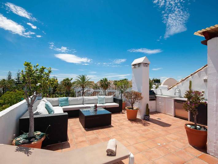 Loft voor 10 personen, met terras in Marbella