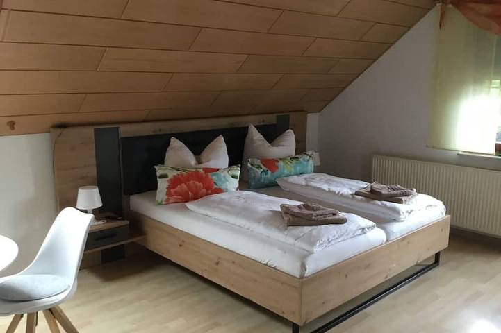 Ferienwohnung für 6 Personen, mit Garten und Sauna sowie Balkon in Moorgrund - 2