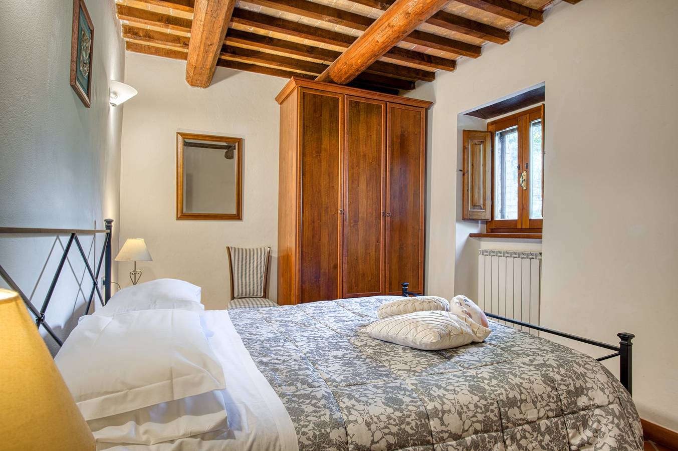 Ferienwohnung 'Glicine ad Antico Casale '700' mit Gemeinschaftspool und Wlan in Umbertide, Valtiberina