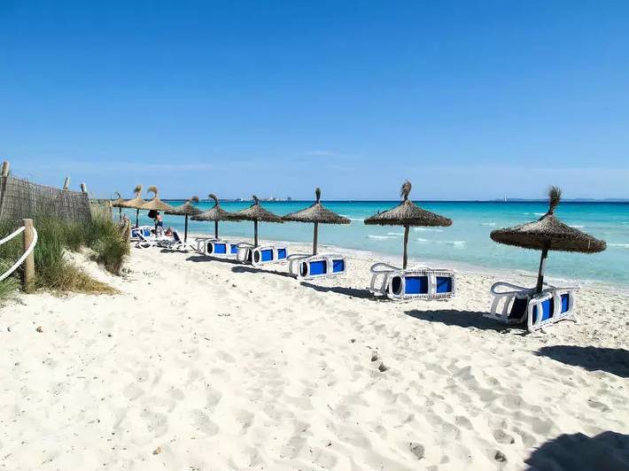 Villa für 4 Personen, mit Garten und Pool in Es Trenc - 2