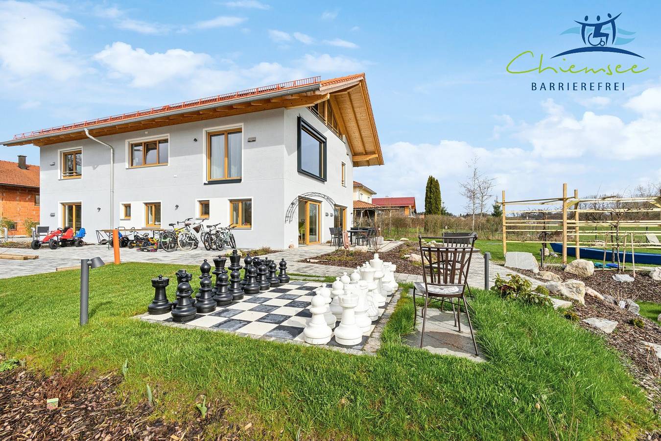 Ganze Ferienwohnung, Chiemsee Barrierefrei - Zweibettzimmer in Nußdorf, Chiemsee