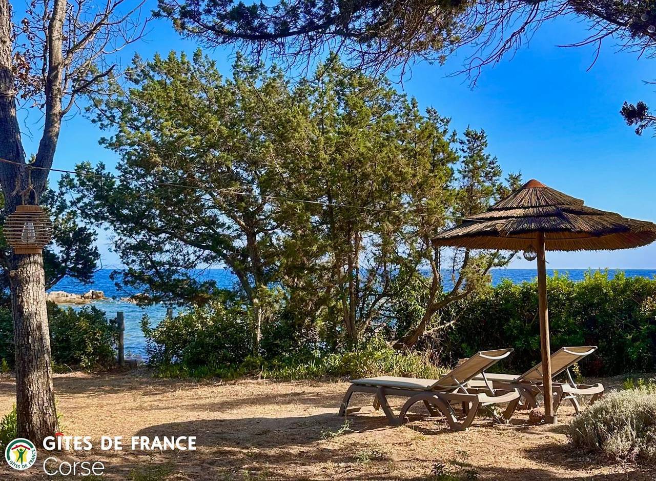Les Pieds dans l'eau in Coti-Chiavari, Ajaccio e dintorni