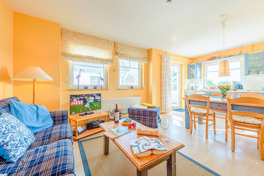 Ganze Ferienwohnung, D 067.1613 - Haus Boddenkieker 4, Fewo Nr. 13 in Zingst, Fischland - Darß - Zingst