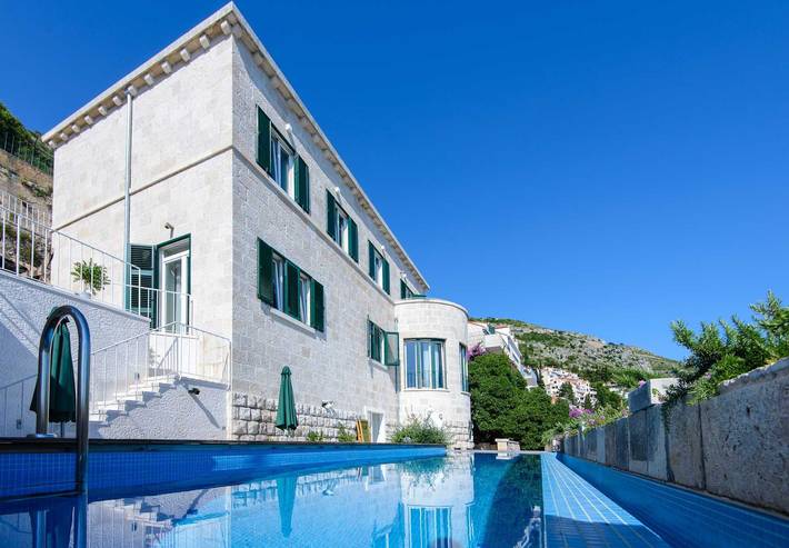 Villa mit pool für 13 Personen, mit Pool und Meerblick sowie Sauna und Garten in Dubrovnik - 2