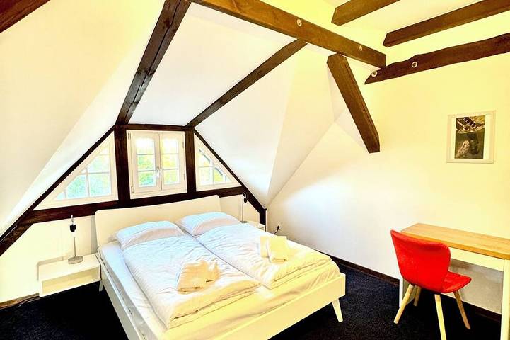 Ganze Wohnung, Perfekte Fewo mit Panorama-Ausblick, See, Steg, Boot, Sauna -Ruhe und viel Platz in Feldberger Seenlandschaft, Mecklenburg-Strelitz