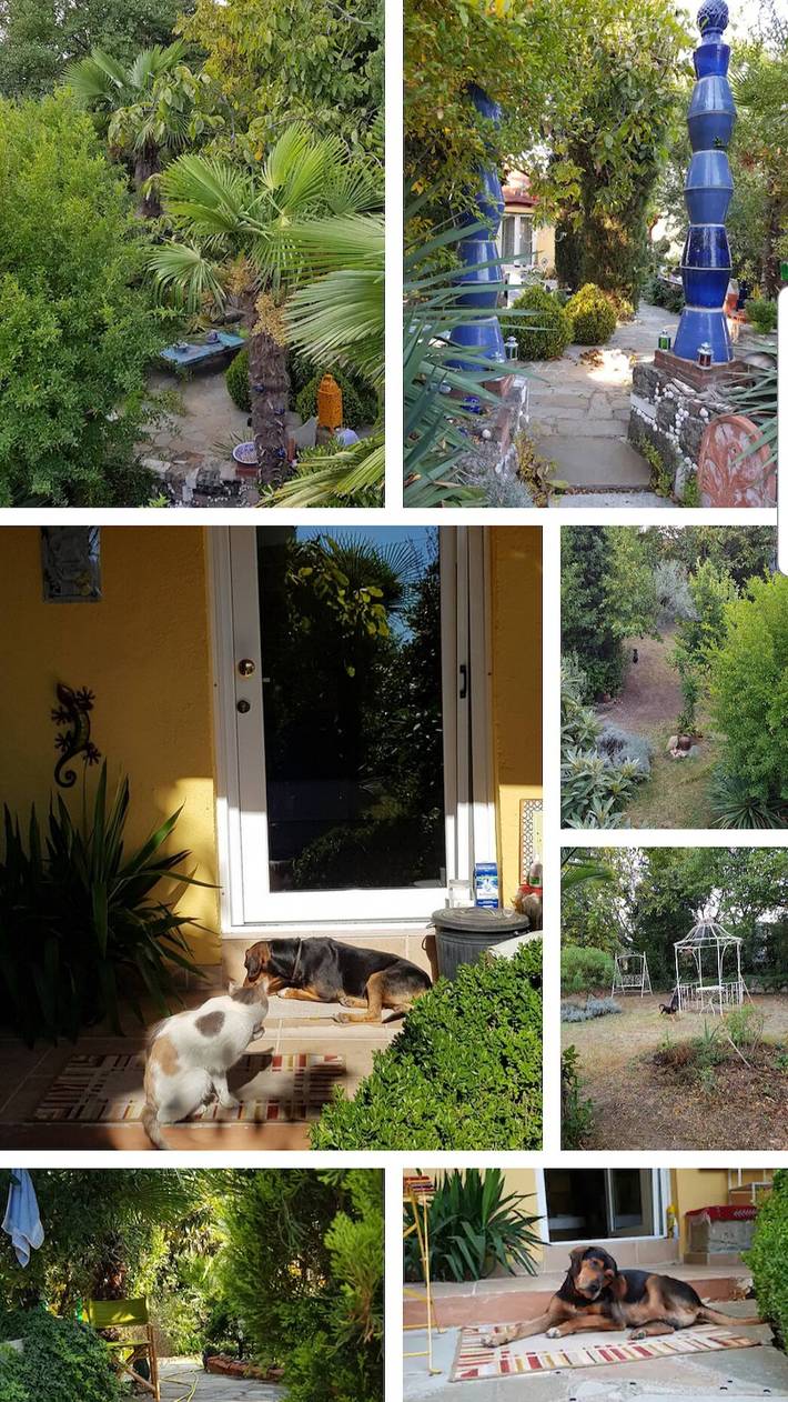 Vacation rental for 4 people, with Ocean view and Balcony as well as Terrace and Yard in Pieria