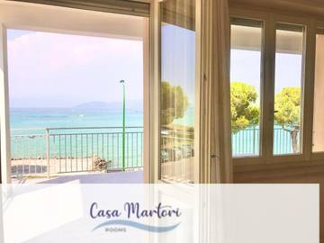 Maison d’hôte pour 2 personnes, avec vue sur le lac ainsi que vue et balcon, animaux acceptés à Peschiera del Garda