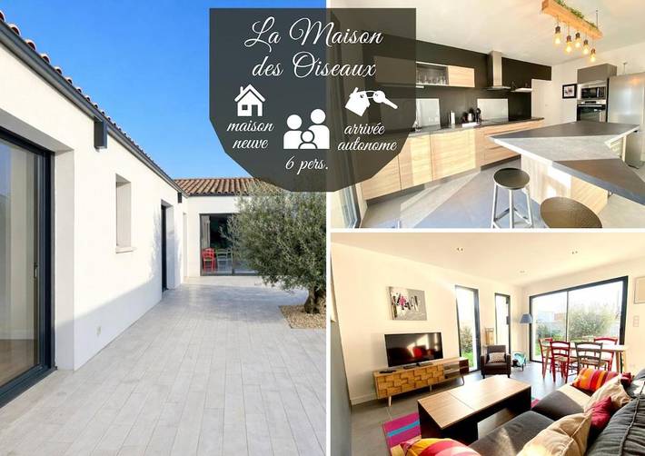 Maison de vacances pour 6 personnes, avec jardin - 1