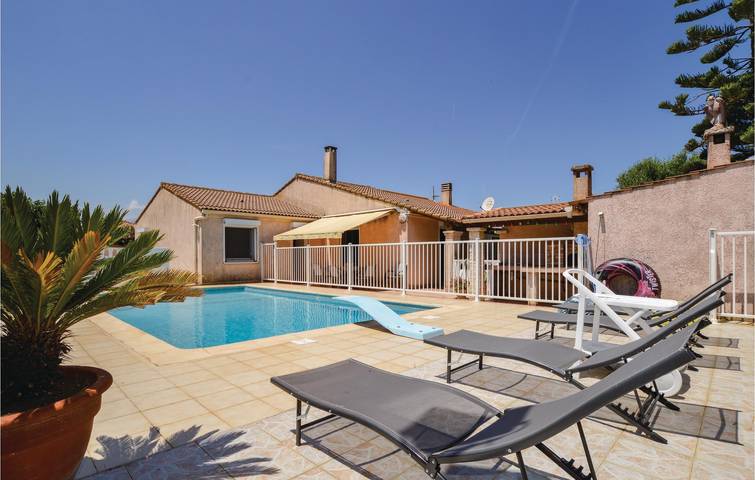 Location de vacances pour 6 personnes, avec terrasse ainsi que piscine et jardin à Borgo - 2