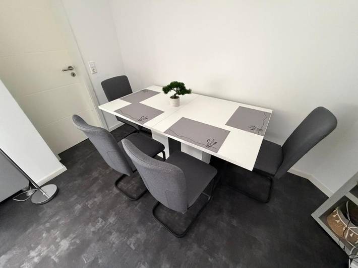 Ferienwohnung für 4 Personen, mit Balkon und Terrasse sowie Garten in Taucha - 2