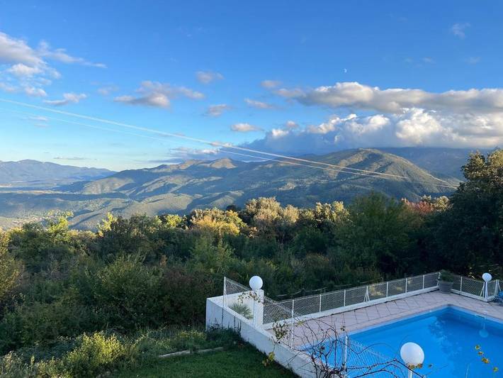 Villa pour 4 personnes, avec vue ainsi que piscine et jardin dans les Pyrénées-Orientales - 2